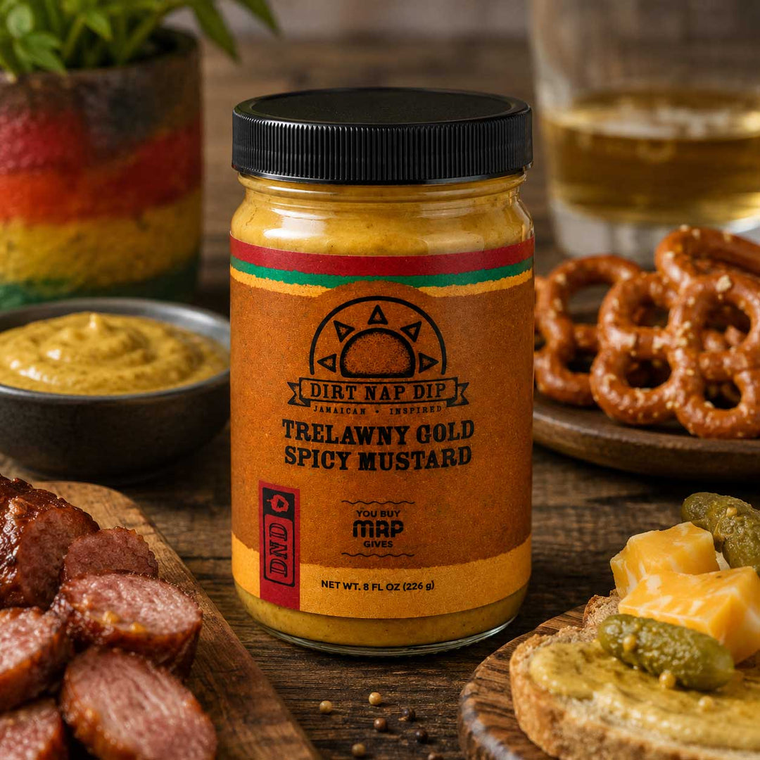 Trelawny Gold Mustard | 8 oz | Mystic Rhoads Productions