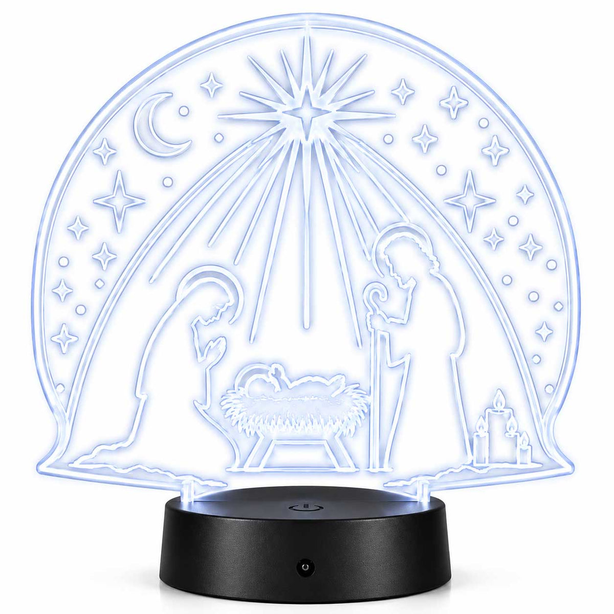 Nativity LED Plaque