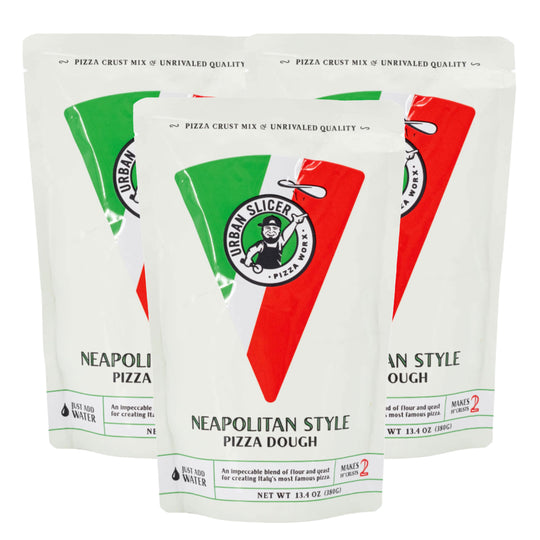 Neapolitan Style Pizza Dough | 13.4 oz | Urban Slicer Pizza Worx