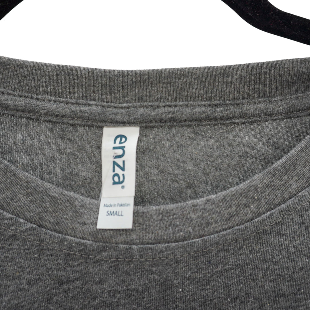 Gray Nebraska Long Sleeve Shirt with Red & White Striped Sleeves | Multiple Sizes | Nature Find & Designs