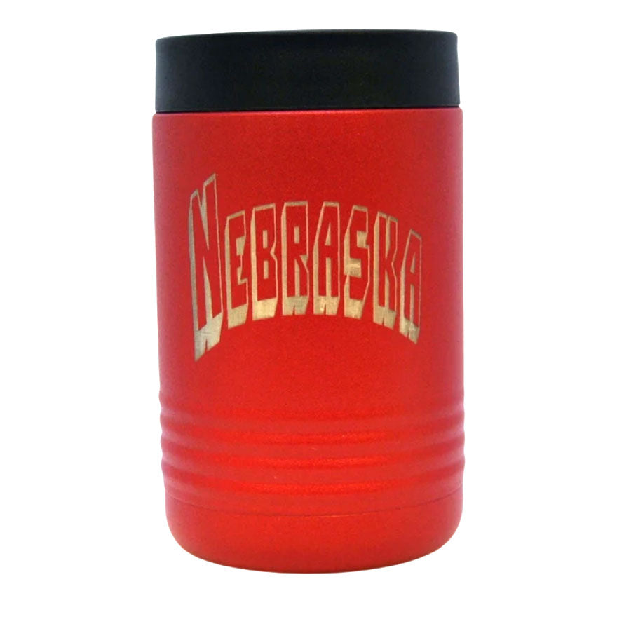 Red cup with 'Nebraska' text on a white background