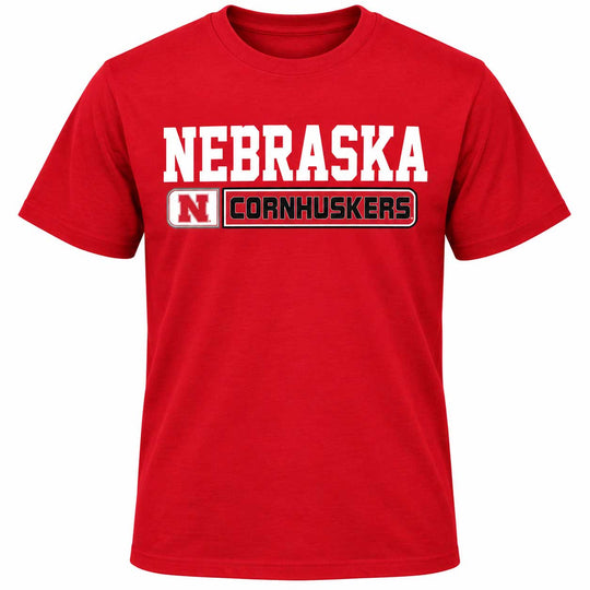 Nebraska Cornhuskers Unisex T-Shirt | Red | Multiple Sizes | Lou's Sporting Goods | 25N24DT104
