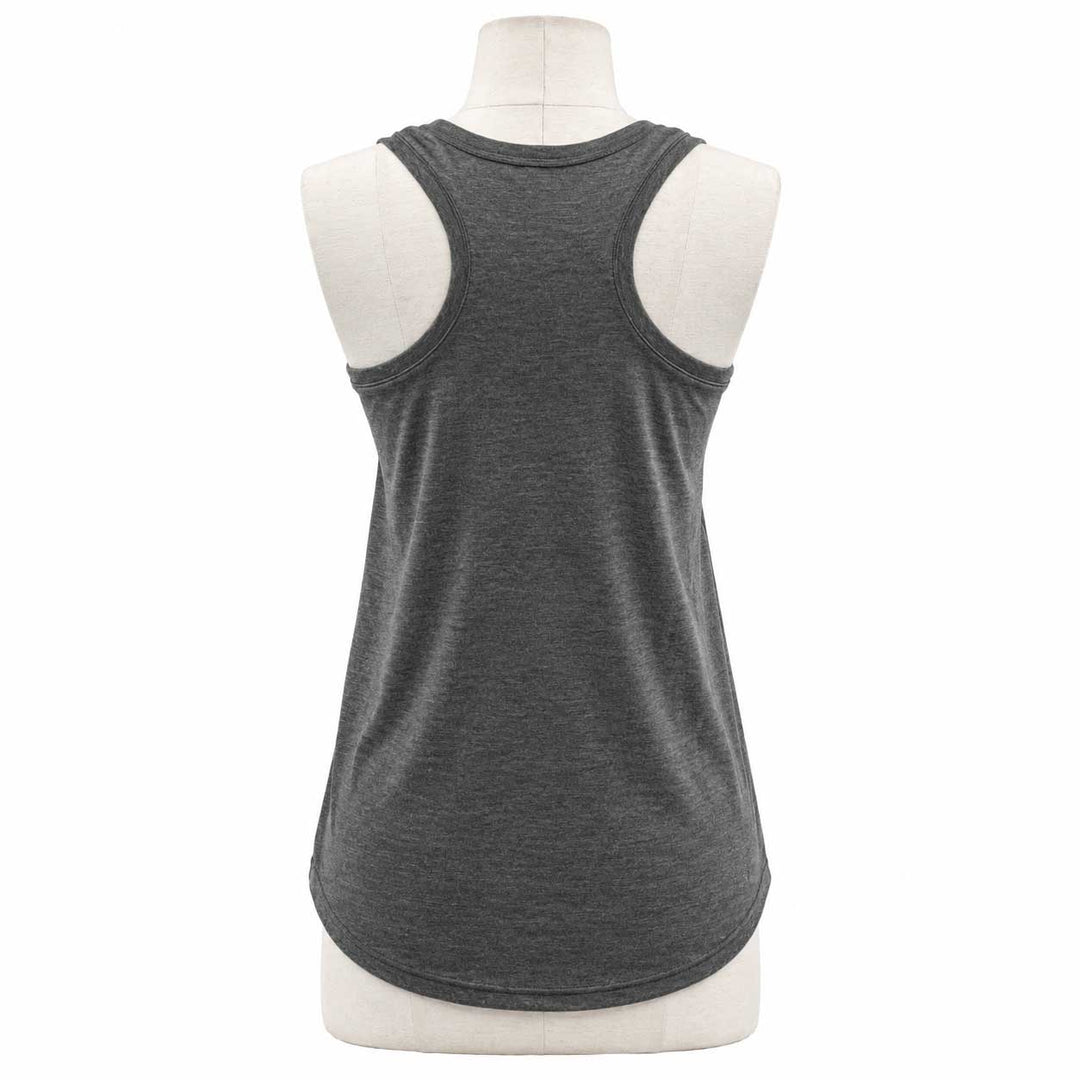Gray Crosshatch Nebraska Tank Top