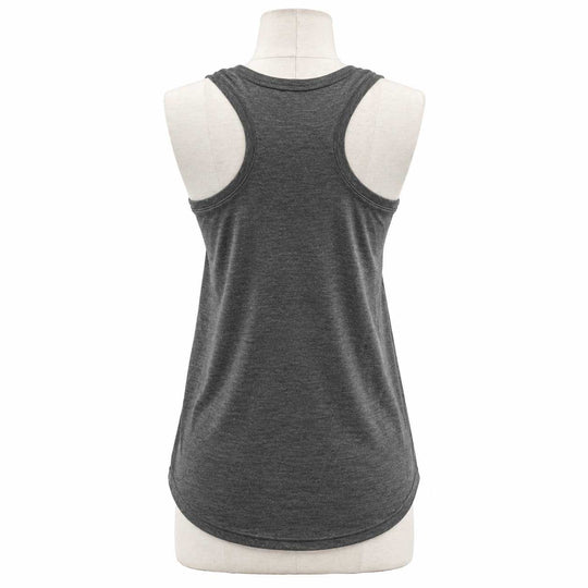 Gray Crosshatch Nebraska Tank Top