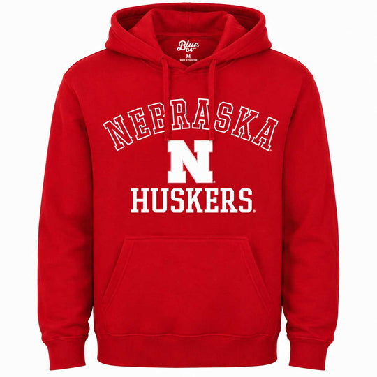 Unisex Nebraska Huskers Red Hoodie | Multiple Sizes | Blue 84