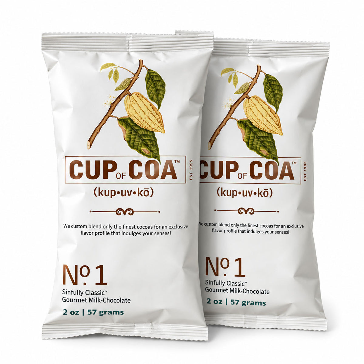 Cup of coa original 2 oz pack of 2