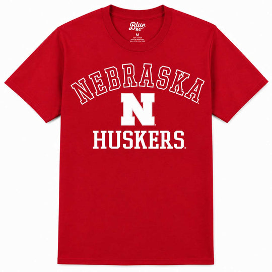 Unisex Nebraska Huskers Red T-Shirt | Multiple Sizes | Blue 84