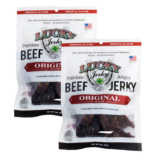 Original Beef Jerky | Pack of 2 | 3 oz | Nebraska Star Beef
