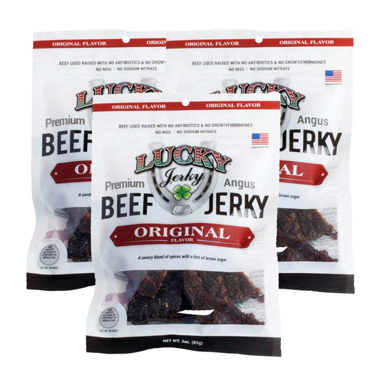 Original Beef Jerky | Pack of 3 | 3 oz | Nebraska Star Beef