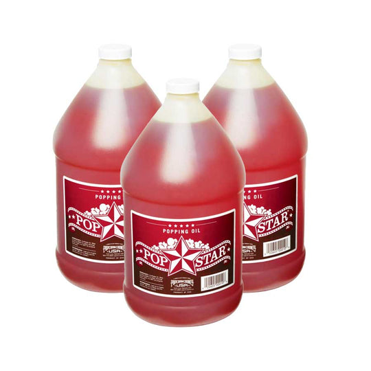 Butter Flavored Popcorn Oil | Pack of 3 | Quart | Popcorn County USA | North Loup Valley