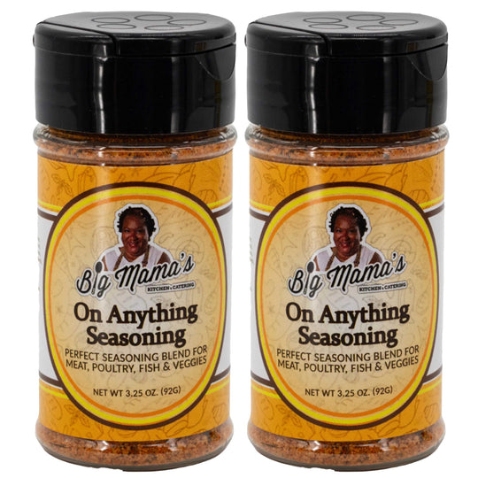 On Anything Seasoning | Pack of 2 | 3.25 oz | Big Mama's Kitchen & Catering