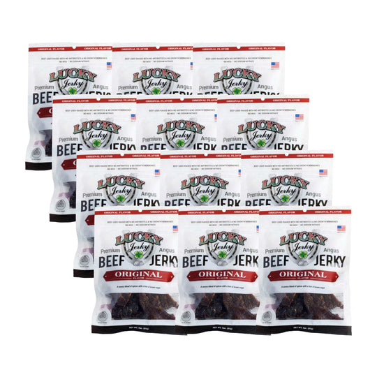 Original Beef Jerky | Pack of 12 | 3 oz | Nebraska Star Beef