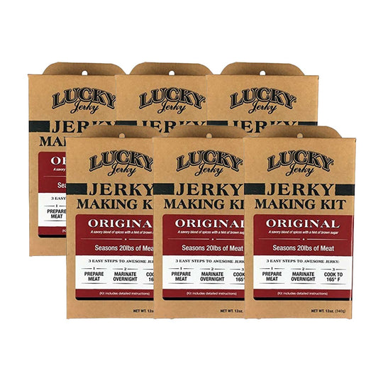 Jerky Making Kit | Pack of 6 | 12 oz | Nebraska Star Beef
