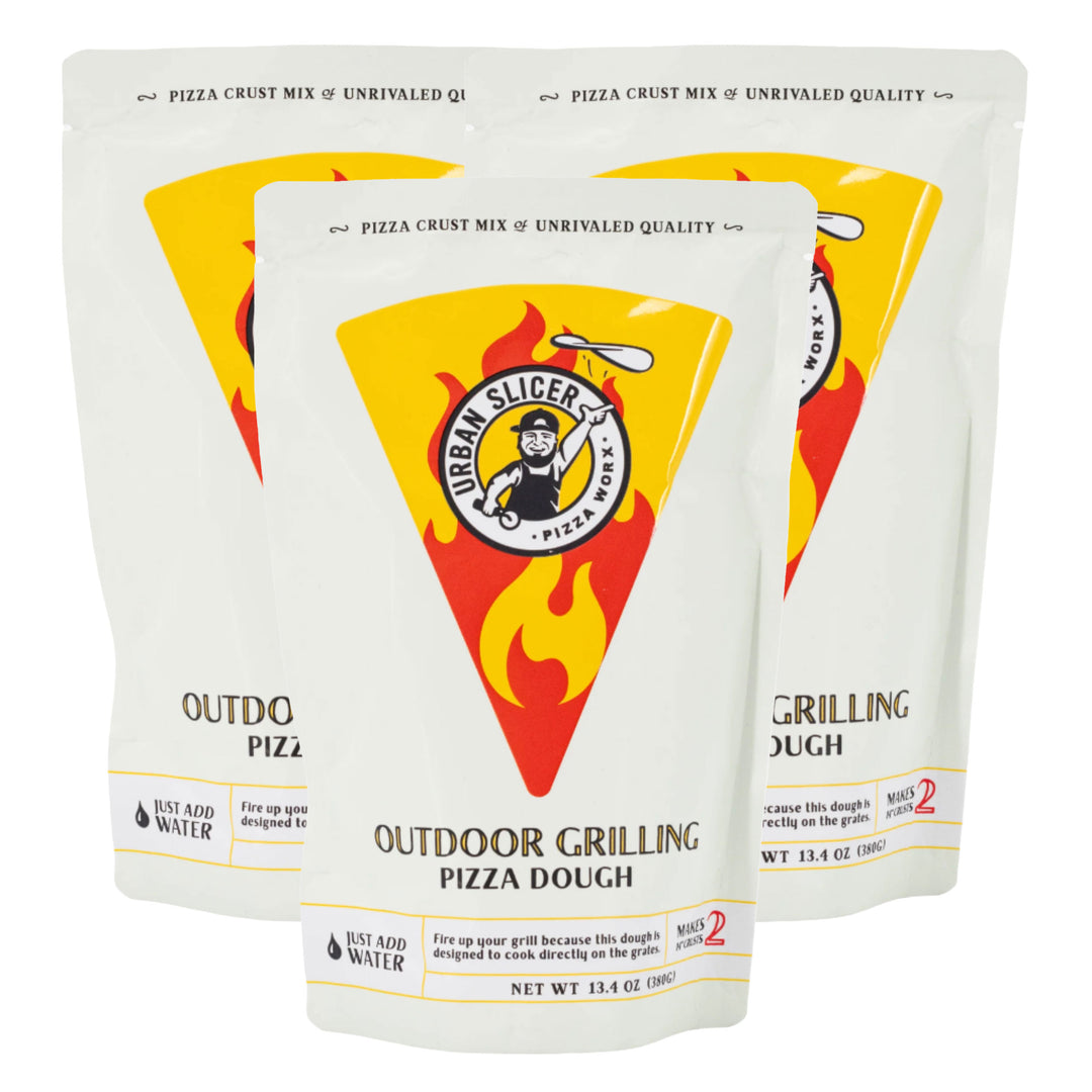 Outdoor Grilling Pizza Dough | 13.4 oz | Urban Slicer Pizza Worx