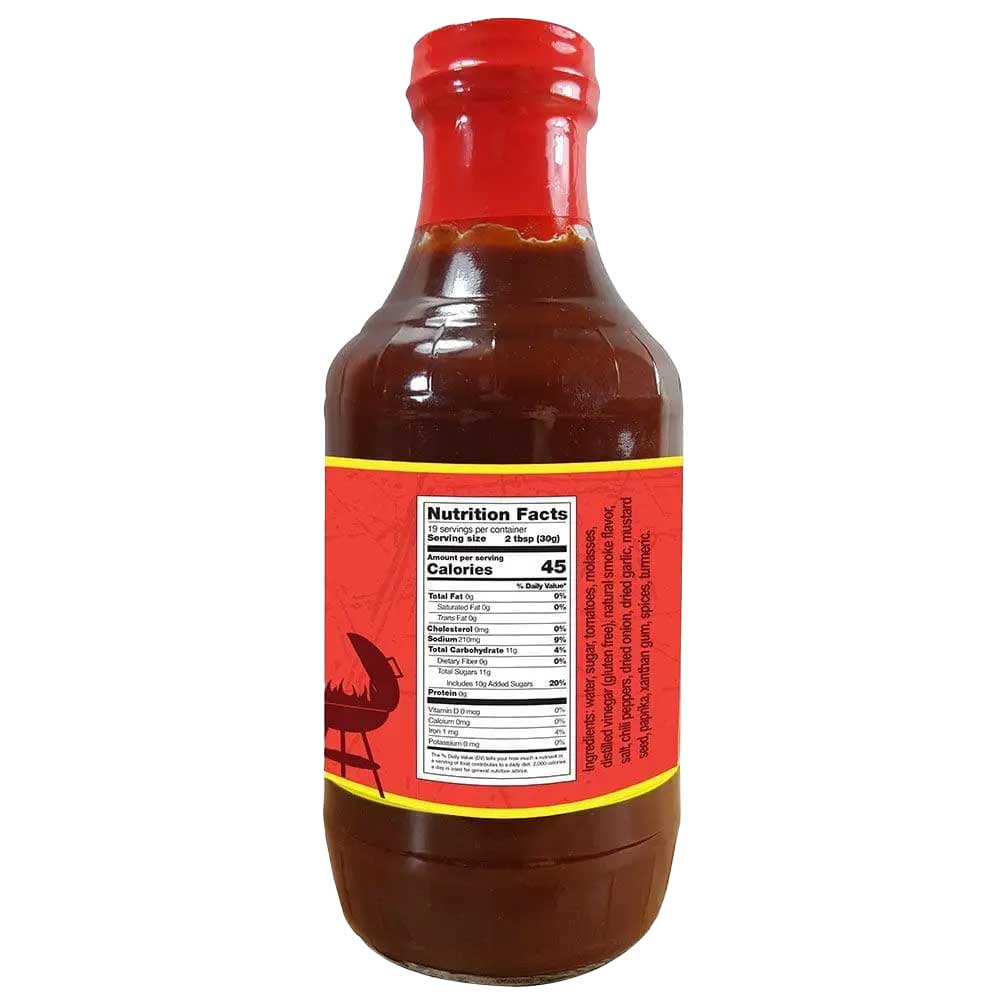 SALE CLOSE DATED | Ozark Hot BBQ Sauce | 19 oz | Brenmar