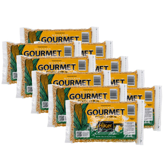 Yellow Popcorn Kernels | Pack of 10 | 2 lb | Hilger's Agri-Natural