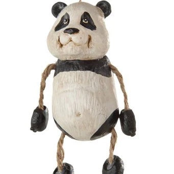 Panda Bear Ornament | Christmas Tree Decoration | Life-Like Panda Figurine | Made in Lincoln, NE | Bert Anderson Collection