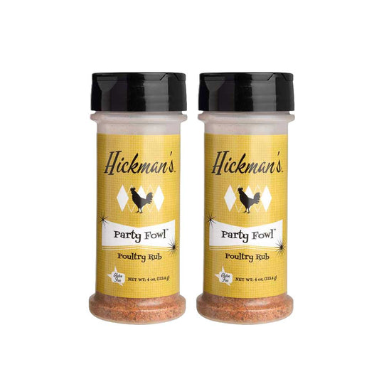 Hickman’s Party Fowl Chicken Rub | Pack of 2 | Gluten Free | Hickman's Fat Boy BBQ