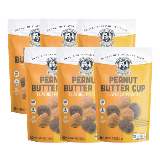 Peanut Butter Cup Flavored Peanuts | Pack of 6 | 5 oz | Brenmar