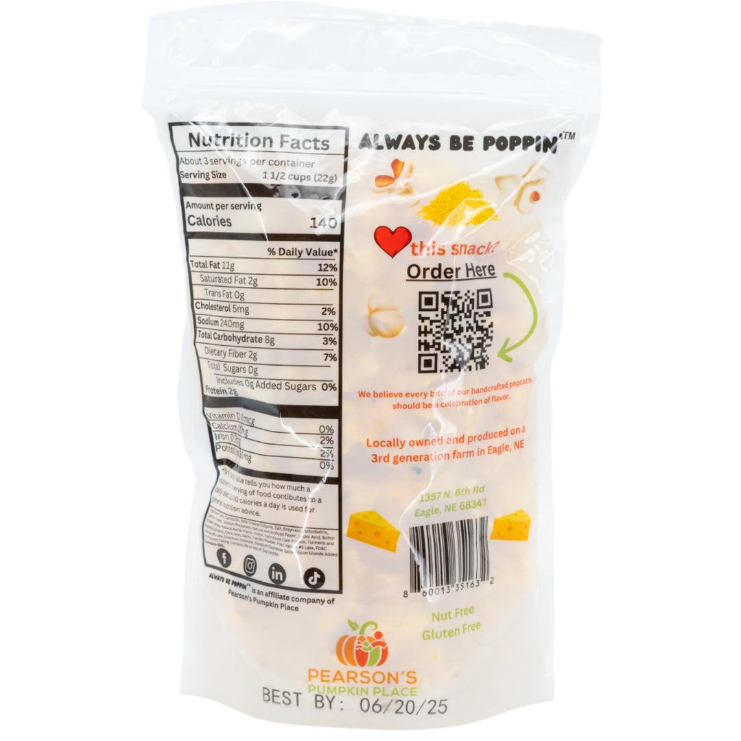 Pearson's Pumpkin Place Cheddar Popcorn