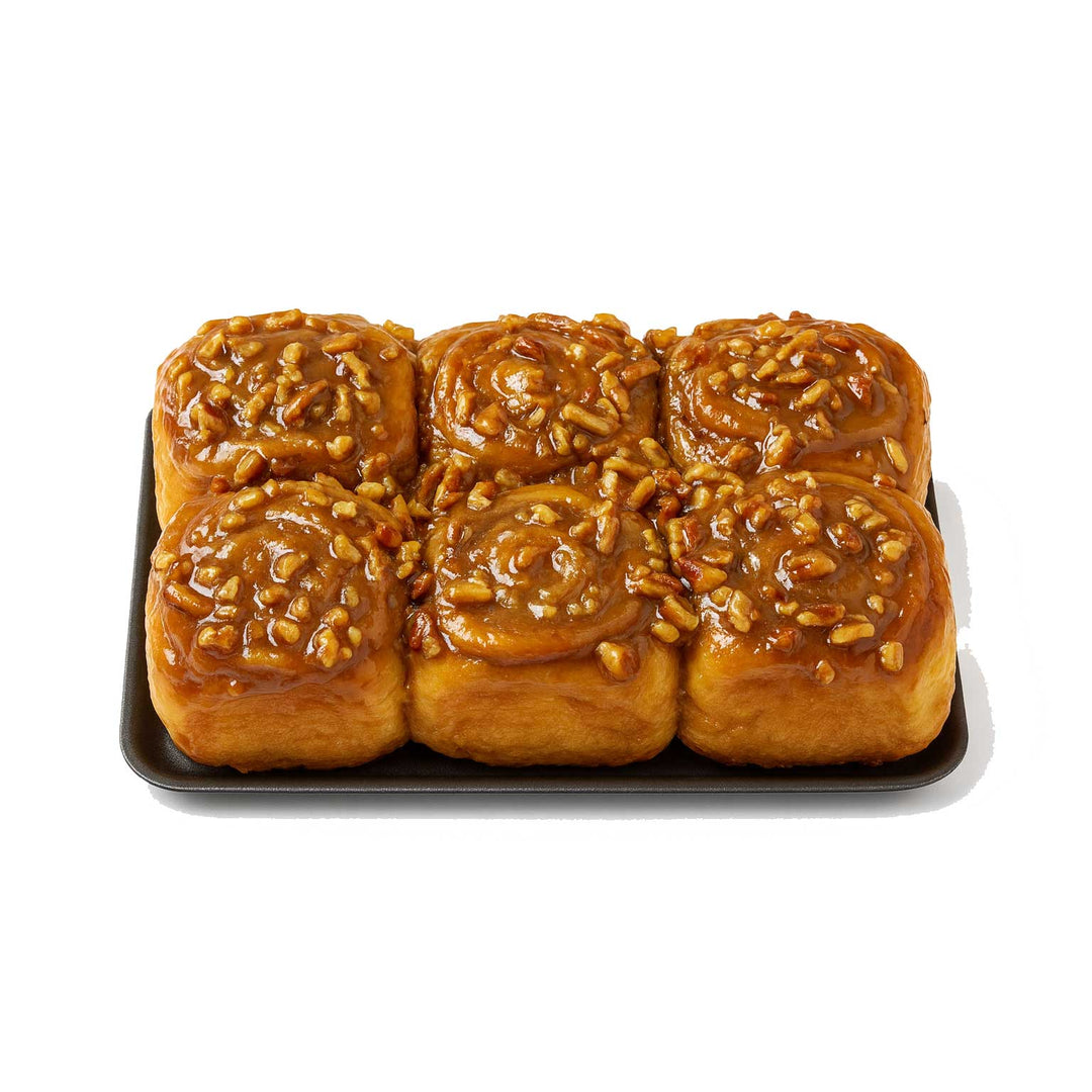 Precooked Cinnamon Rolls | Caramel and Pecan | 24 Rolls | Stacy Lynn's Baking Company | Shipping Included