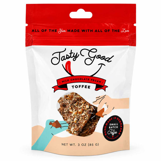 Tasty Good Milk Chocolate Pecan Toffee