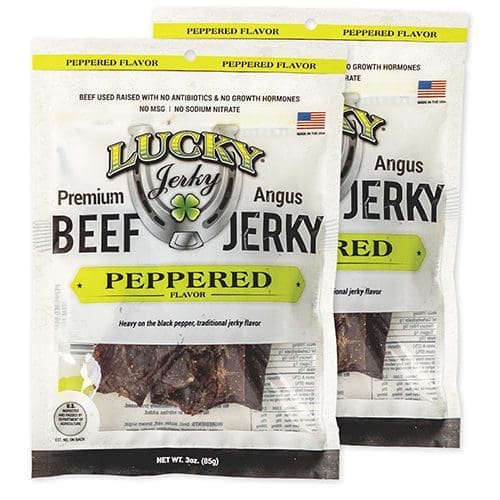 Black Pepper Beef Jerky | 3 oz. Bag | Pack of 3 | Big, Bold Flavor | Tender Jerky | Made in Holdrege, NE | Nebraska Star Beef