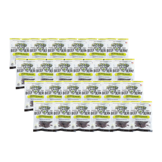 Black Pepper Beef Jerky | Pack of 24 | 1.5 oz | Nebraska Star Beef