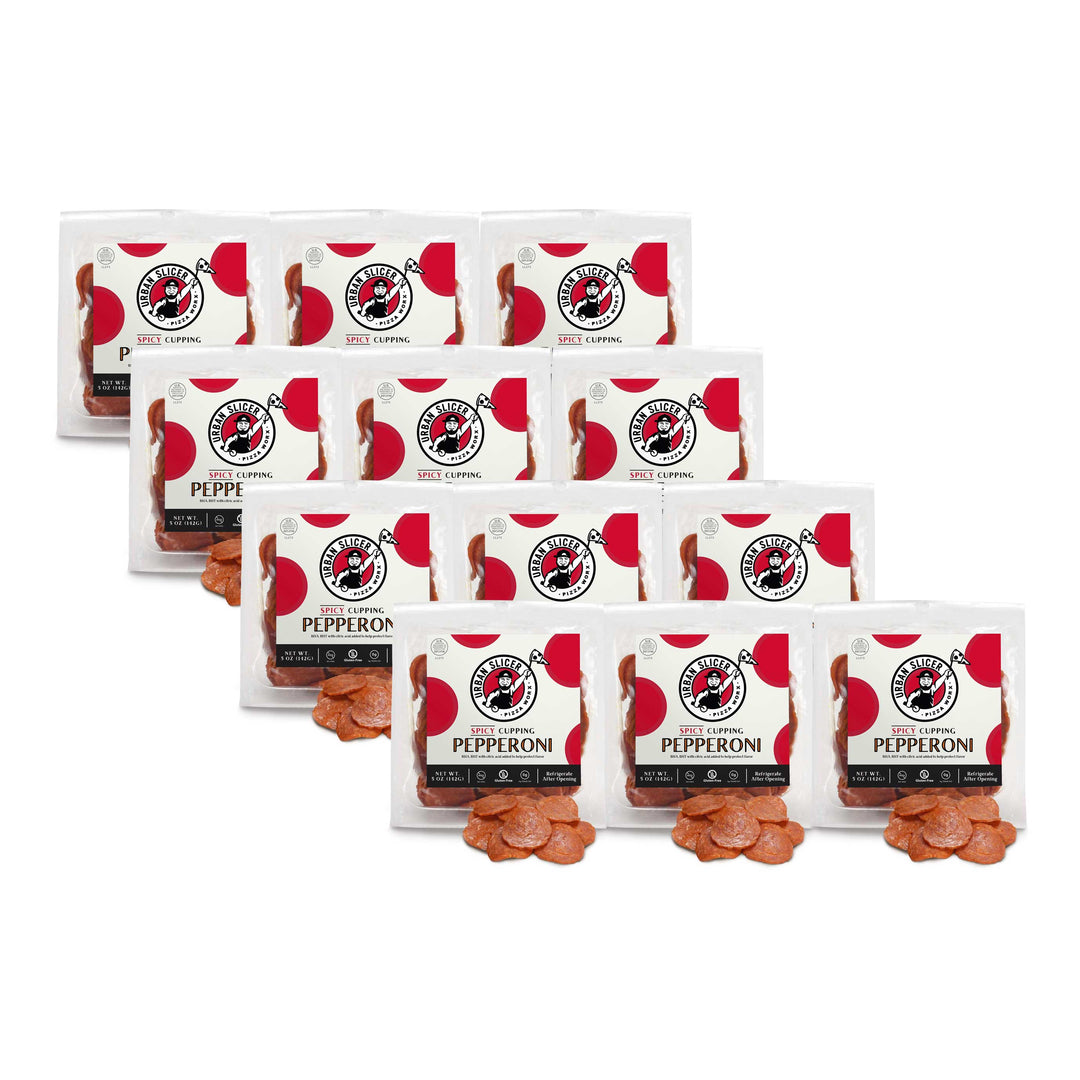 Spicy Cupping Pepperoni | 5 oz. | Gluten Free | Urban Slicer Pizza Worx