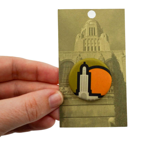 State Capitol Button | Nebraska State Historical Society