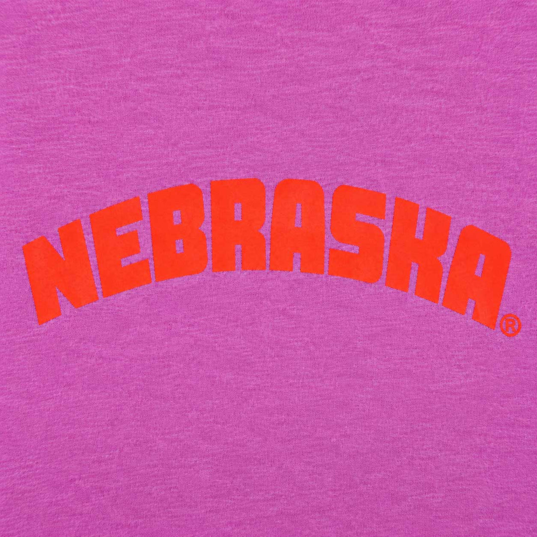 Purple Nebraska Tee | Multiple Sizes | Lux By Leslie