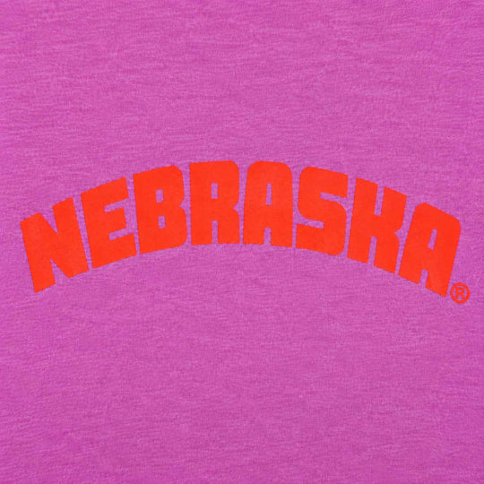 Purple Nebraska Tee | Multiple Sizes | Lux By Leslie