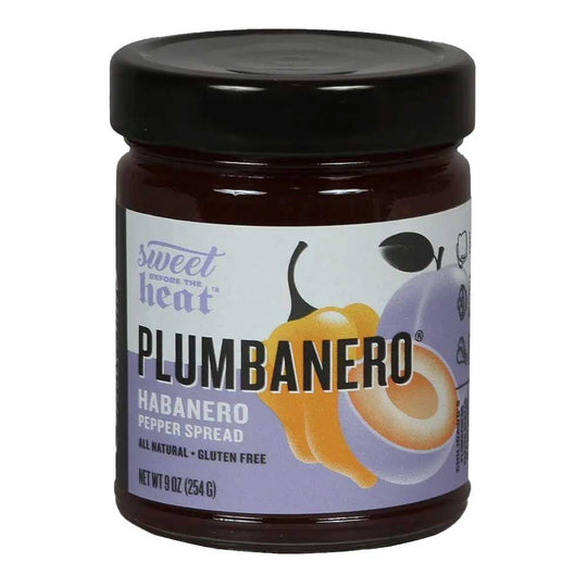 Plumbanero Pepper Spread | Pack of 3 | 9 oz | Gluten Free | Chili Dawg's Foods of Fire