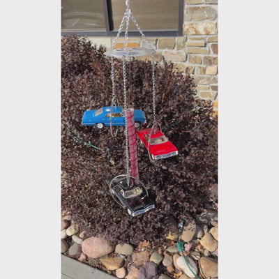 1955 Thunderbird Wind Chime | Outdoor Decor | Perfect For Car Lovers | Handcrafted In Nebraska | Made With Durable Materials | Shipping Included