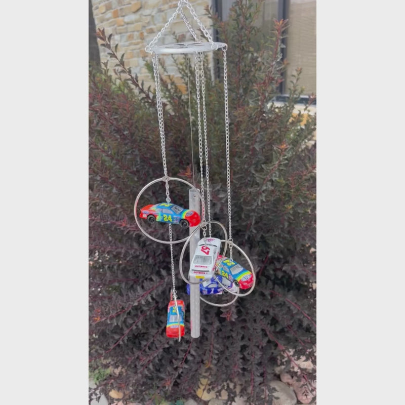 Jeff Gordon Wind Chime | Good Quality and Handmade Wind Chime | NASCAR Lovers | Perfect Gift for Jeff Gordon Fans | Race Car Lovers | Yard Decor | Shipping Included