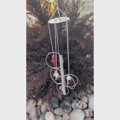 The Nightmare Before Christmas Wind Chime | High Quality Handmade Wind Chime | Tis the Season | Spooky | Yard Decor | Shipping Included