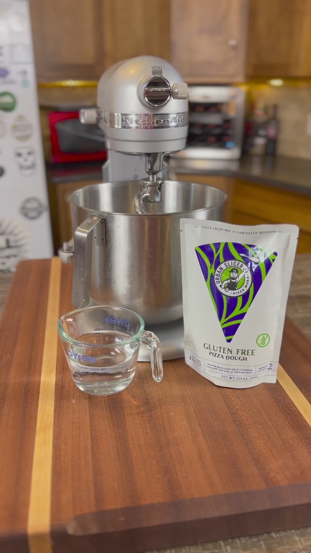 Gluten Free Pizza Dough | 13.9 oz | Urban Slicer Pizza Worx