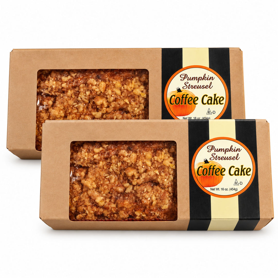 Pumpkin Streusel Coffee Cake