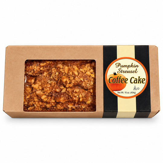 Pumpkin Streusel Coffee Cake
