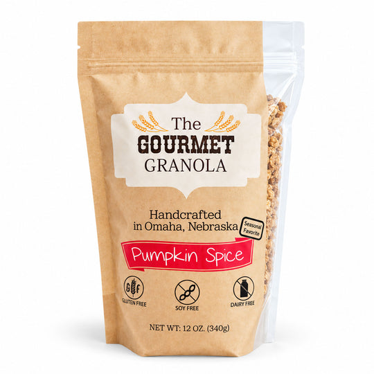 Pumpkin Spice Granola | 12 oz | Gluten, Dairy, & Soy Free | The Gourmet Granola