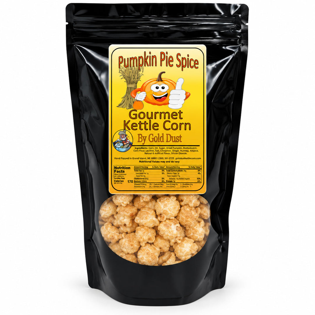 Pumpkin Pie Spice Gourmet Kettle Corn
