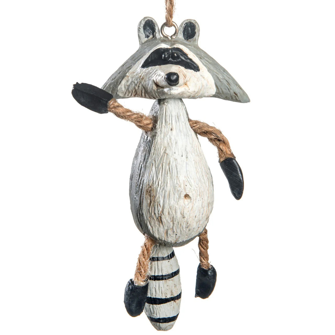 Raccoon Ornament | Christmas Tree Decoration | Great Gift For Hunters | Made in Lincoln, NE | Bert Anderson Collection