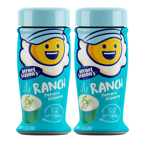 Ranch Popcorn Seasoning | Pack of 2 | 2.85 oz | Popcorn County USA | North Loup Valley