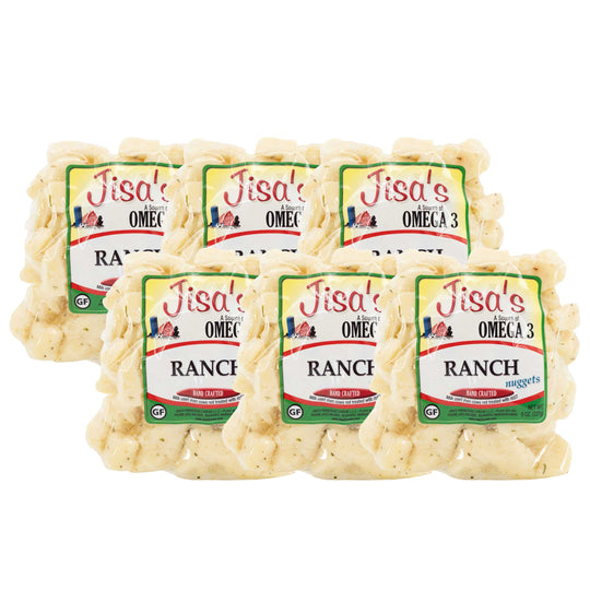 Ranch Cheese Nuggets | Pack of 6 | 8 oz | Jisa's Farmstead Cheese