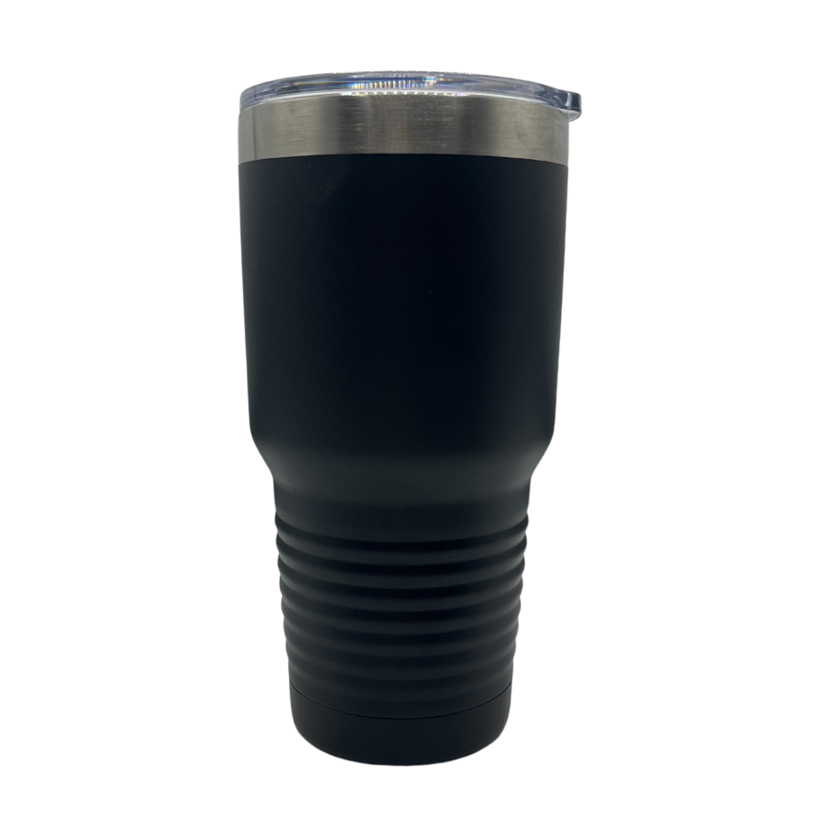 30 oz. Stainless Steel Tumbler | Black | Mechanics Can't Fix Stupid, But Can Fix What Stupid Does | Made in Alda, NE | RCK Creations & More