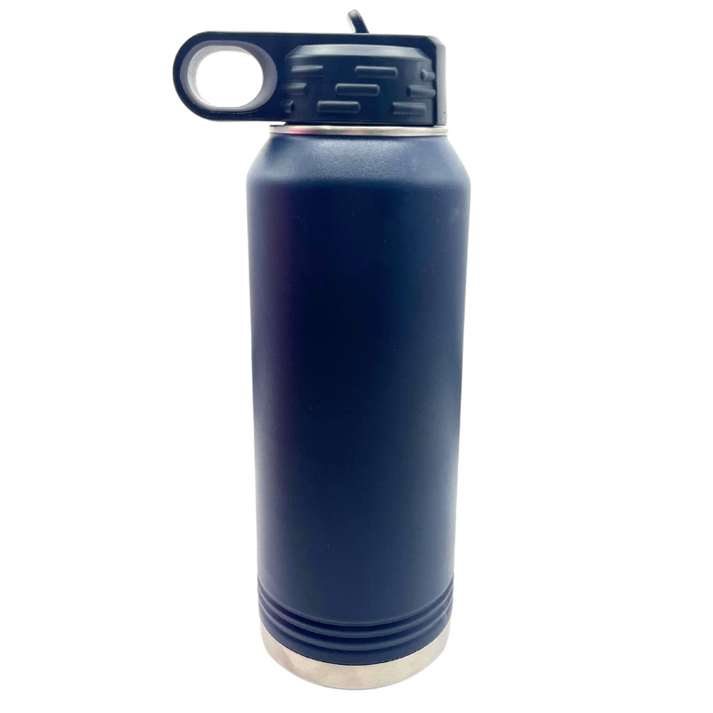 Metal Vacuum Insulated Water Bottle | 32 oz. | "Mechanics Can&