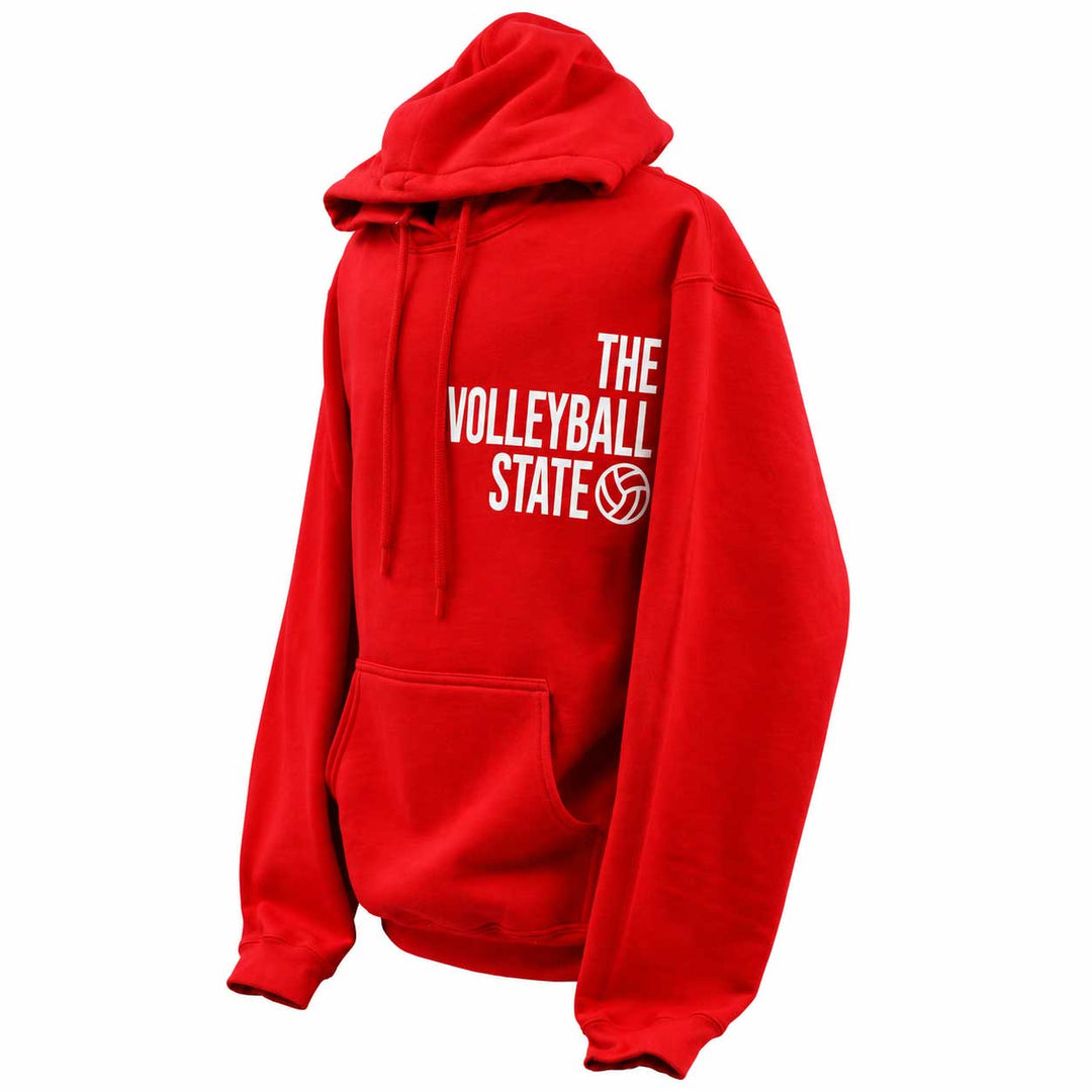 The Volleyball State Red Hoodie