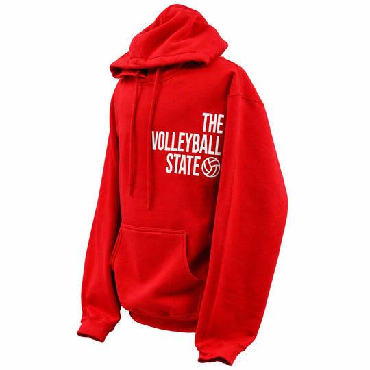 The Volleyball State Red Hoodie