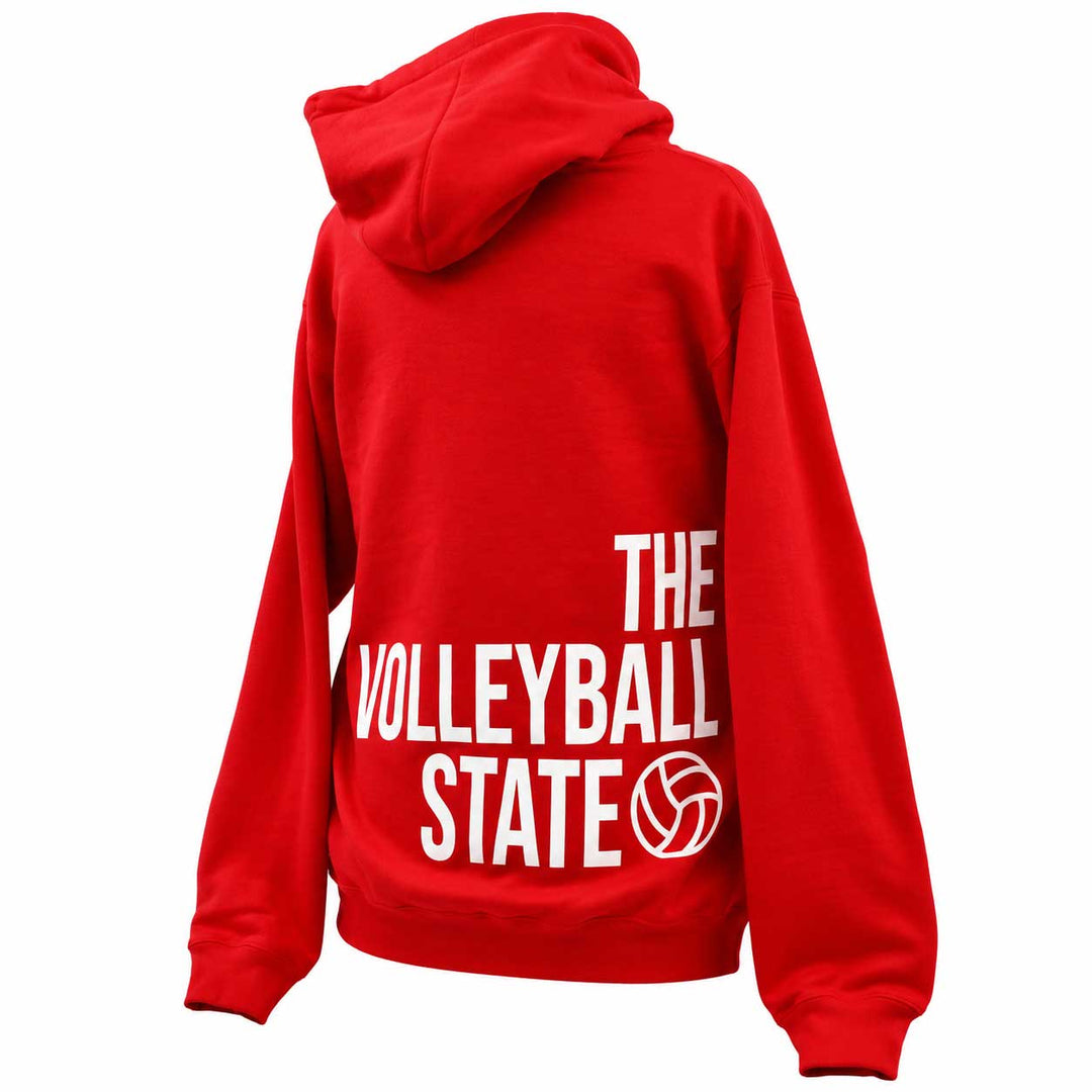 The Volleyball State Red Hoodie