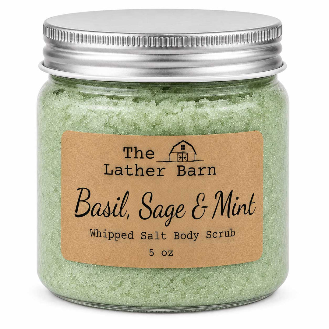Basil, Sage & Mint Body Scrub